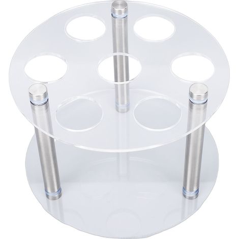 Rack Rangement Bouteilles Eau Saveur pour Cirkul Rond Acrylique 7 Tubes – Support Porte Cartouches (1/5)
