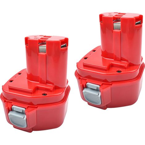 Batteria di ricambio, capacità 3000 mAh, ampia compatibilità, 2 pezzi (1/2)