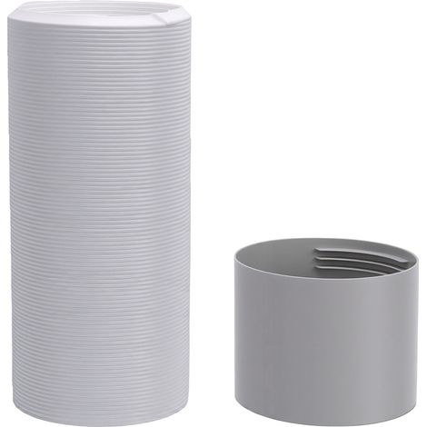 Tuyau de climatiseur Portable 130mm x 1.5m, filetage gauche dans le sens inverse des aiguilles d'une montre, échappement AC universel avec coupleur (1/5)