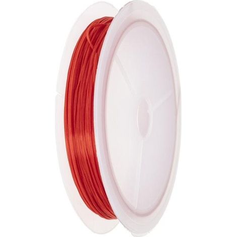 Cordino elastico rosso