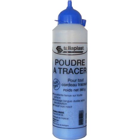 Poudre à tracer bleue 360 g-400408 - Taliaplast