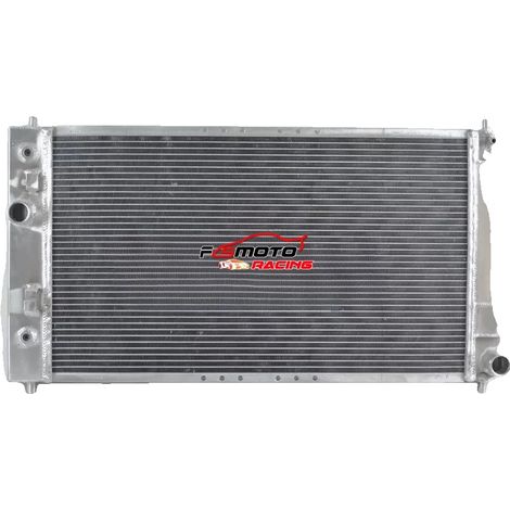 Radiador de aluminio, compatible con Chevy Cavalier y Pontiac Sunfire de 1995 a 2001, alto rendimiento de refrigeración, ajuste directo para una fácil instalación, construcción ligera. (1/5)