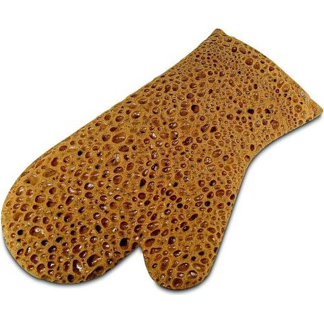 GUANTO IMPERMEABILE IN SPUGNA NATURALE EFFETTI DECORATIVI SU MURO E VARIE 25550