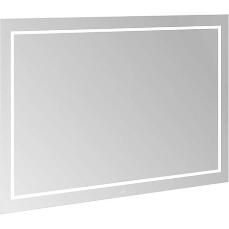 Villeroy & Boch Finion Spiegel, mit LED- Beleuchtung und (1/3)