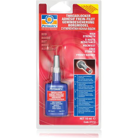 Frein filet rouge 10ml - Permatex