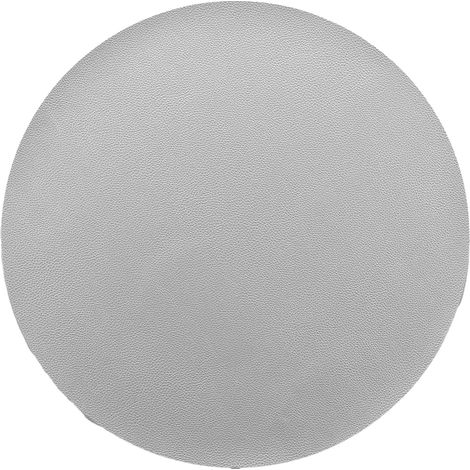 Set de table rond 38 cm Graniti argent