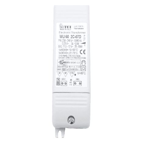 TRANSFORMATEUR ELECTRONIQUE 60 W 220V POUR HOTTE LIEBHERR - 105020127