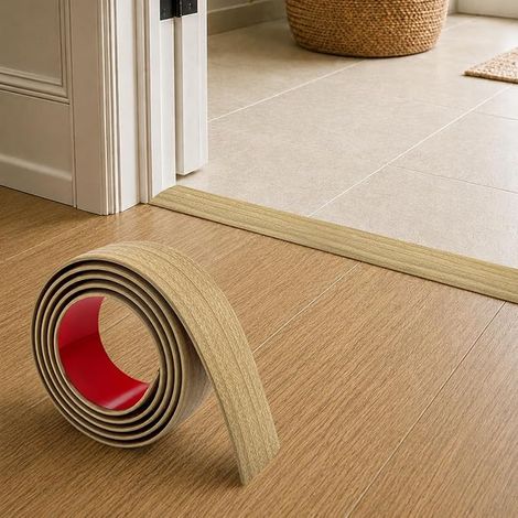 Barre de Seuil Seuil de Porte PVC 2 m x 5 cm (1/5)
