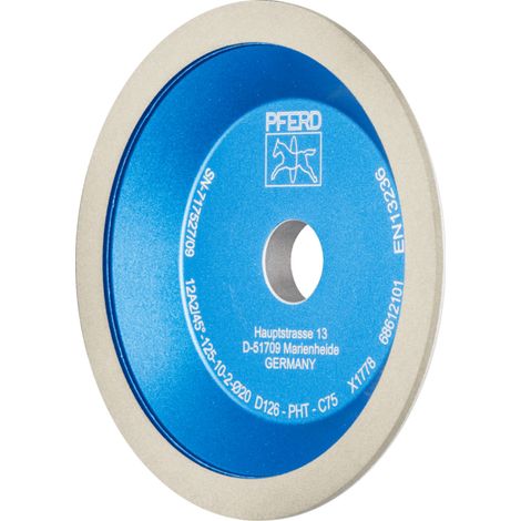 PFERD TOOLS Diamant-Schleifscheibe Kunstharz 12A2/45° PHT 178 mm D126 (mittel) Trockenschliff