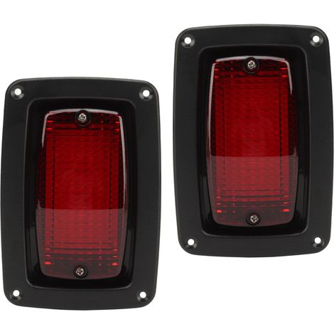 LED-Rückleuchten, 1 Paar, 1017035, DC12V, hohe Helligkeit, elegantes Design, Beleuchtungsset für Golfwagen, Ersatz für Club Car DS (1/5)