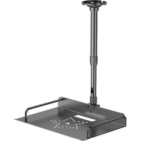 Support mural/plafond universel pour projecteur avec plateau réglable pour caméras, projecteurs et visioconférence de 75 à 150 cm (1/5)
