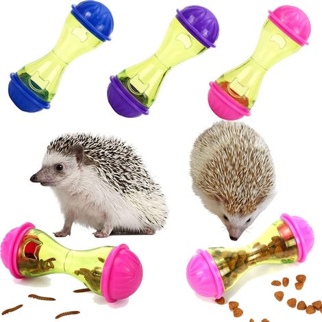 Set di 3 giocattoli per ricci - Giochi di arricchimento ambientale - Giochi per gabbia - Accessori per ricci (1/5)