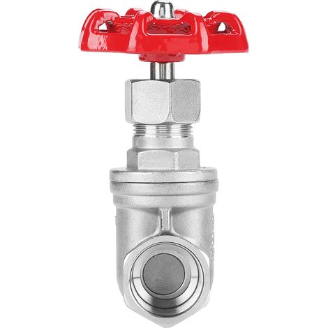 Vanne à guillotine rotative DN20 en acier inoxydable BSPP G3/4 pour eau, huile et gaz (1/5)