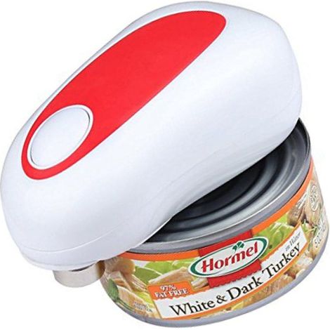 Ouvre-boîte électrique automatique pour cuisine piles AA (1/4)