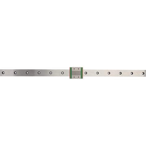 Rail de Guidage Linéaire MGW12C-500-1R en Acier Inox, pour Convoyeurs et Systèmes de Transport Miniatures (1/5)