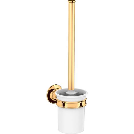 Axor Montreux - Brosse WC avec support mural, aspect or poli 42035990