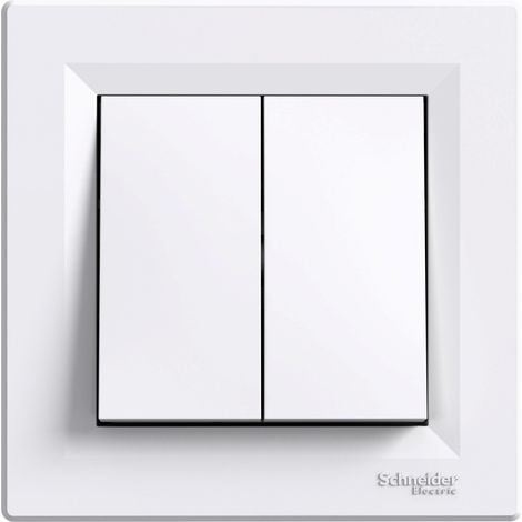 Terminali a vite ASFORA a pulsante bianco, 2x2Z, 10x250V, EPH1100321