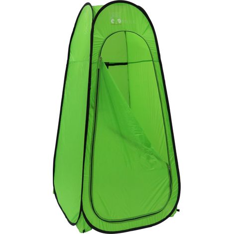 Cabine de Douche en 190T Polyester/PU - Couleur Vert - Longueur 100 cm - Largeur 100 cm - Hauteur 200 cm (1/5)