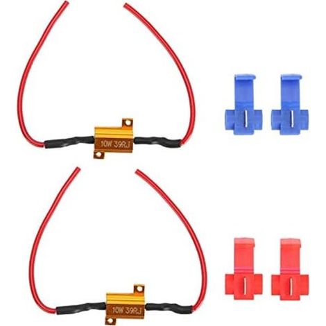 für: Verwendung mit Anti Fehlbedienungs Widerstand LED Blinker P21W für Widerstands Blink LEDs in Autos, Widerstands Blink LEDs in Motorrädern, L (1/2)