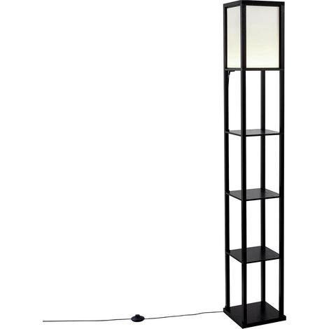Design-Stehleuchte Schwarz-Weiß inkl. LED - Nea