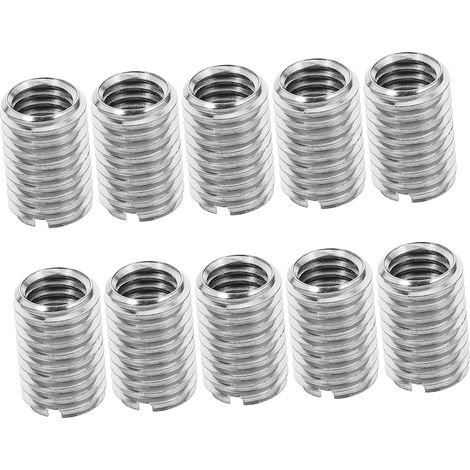 HEALLILY Lot de 10 raccords filetés réducteurs en acier (1/5)