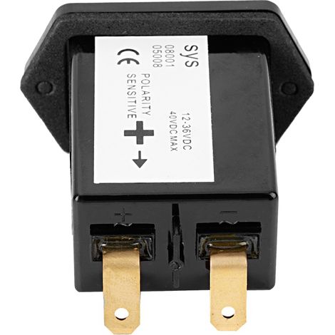 Compteur horaire moteur 12-36V DC pour camion, bateau, voiture, tracteur - Jauge de temps de fonctionnement (1/5)