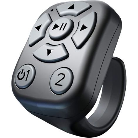 Bague télécommande Bluetooth J6, bague télécommande intelligente, retardateur photo, tourne-pages d'e-book (1/5)