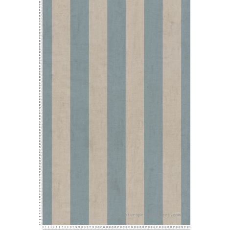 Papier peint Vintage Bleu Anna D'Andrea A.S. Création (1/3)