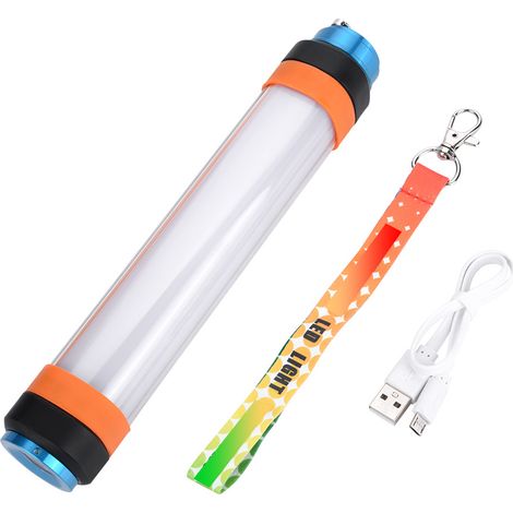 Lampe de camping LED multifonction lampe torche T25, chargeur d'urgence pour téléphone, éclairage portable (1/5)