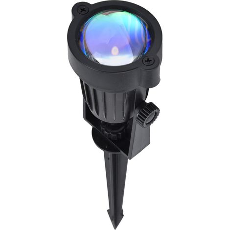 Projecteur LED étanche à LED, alimenté par USB, pour jardin et cour extérieure, couleur soleil. (1/5)