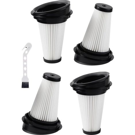 4 filtros para aspiradora Rowenta X-pert 3.60 RH6921WO RH6933WO RH6971WO RH6973WO RH6974WO RH6985WO. Reemplazo de filtro para aspiradora.