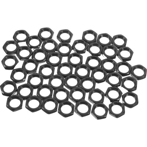 50 écrous hexagonaux fins, accessoires de fixation pour luminaires (1/5)