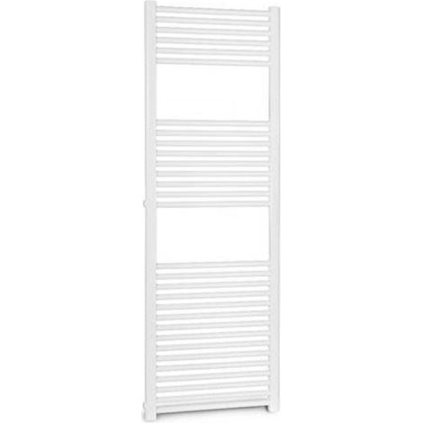 Termoarredo Scaldasalviette in Acciaio Ideal Clima Slim Bianco 1500x500 - 581550