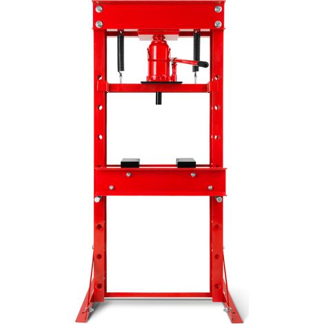 Eberth – Presse hydraulique 30T avec vérin – Table réglable 7 positions – Largeur 540mm pour travaux de pressage – Conception robuste