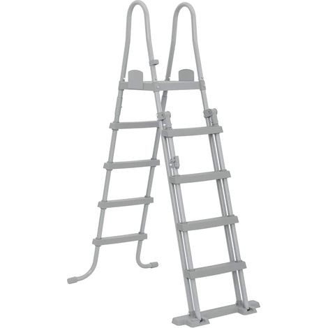Bestway Flowclear Escalera de piscina de seguridad 4 escalones 132 cm (1/5)