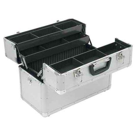 VALIGIA IN ALLUMINIO 5 SCOMPARTI 360x300x230 mm