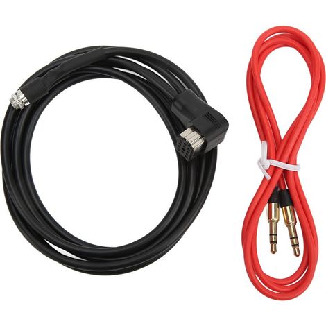 Adattatore ingresso ausiliario, femmina, jack da 3,5 mm, cavo audio per autoradio, per Pioneer IP BUS AVIC Z1 Z2 Z3 N4 (1/5)