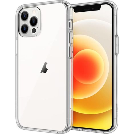 Schutzhülle transparent für iPhone 12/12 Pro 6,1 Zoll, kratzfest, stoßfest (1/5)