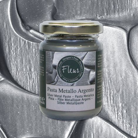Fleur - Pasta a rilievo    130 ml / Pasta argento (1/5)