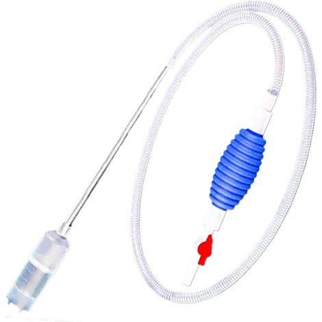 Cloche à mulm d'aquarium avec tuyau - Siphon transparent pour aquarium – (1/5)
