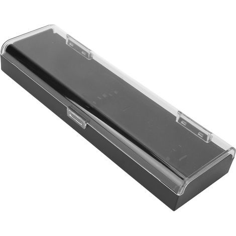 Étui de voyage compact noir pour pince à cils professionnelle, boîte de rangement portable (1/5)