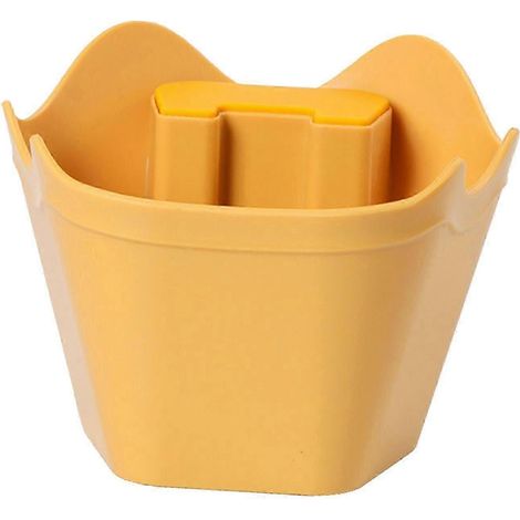 Bac à marc de café, poubelle facile à nettoyer, seau à marc de café, bac à déchets de café, bac à espresso pour hôtels et particuliers-Yellow (1/5)