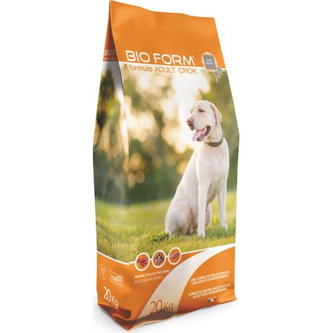 Bio Form CROCCHETTE PER CANI ADULTI DOG ADULT CROK Proteine/Grassi 24-10% - sacco kg. 20