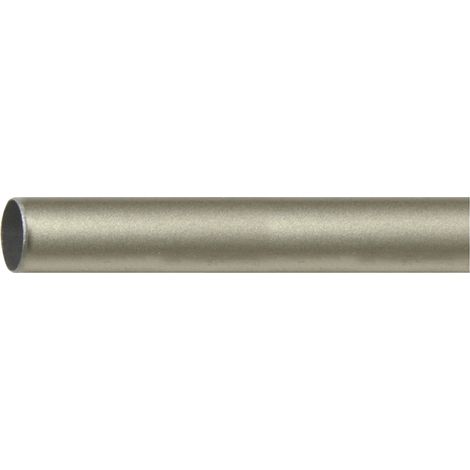 bastone per tende - nuvole colore nichel da 240 cm con diametro 20 mm