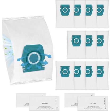 Sacs à poussière - Sacs d'aspirateur de remplacement 16 pièces adaptés aux séries Miele TU Guard L1/Guard S1/Guard M1 Accessoire pour aspirateur (1/5)