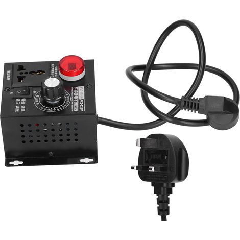 Régulateur de tension 4000W, variateur électronique à thyristor haute puissance, prise UK AC110/220V pour contrôleur d'intensité (1/5)