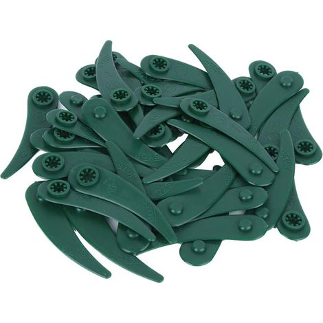Lot de 50 lames de rechange en plastique pour tondeuse à gazon ART 23-18 Li/26-18Li (1/5)