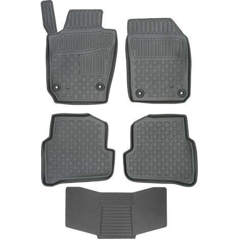 Fußmatten ARISTAR 603289 + Abdeckung 251992 - Skoda Fabia III Schrägheck Kombi 2014-2021 STOP. INSTALL AV2 vorne