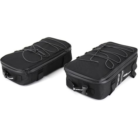 Bagage 2pcs ensemble sacs à bagages de moto sacs supplémentaires adaptés pour BMW GS 1200 LC aventure 2013-2017 R1250GS R1200GS aventure Top Pack mode (2 sacs latéraux)