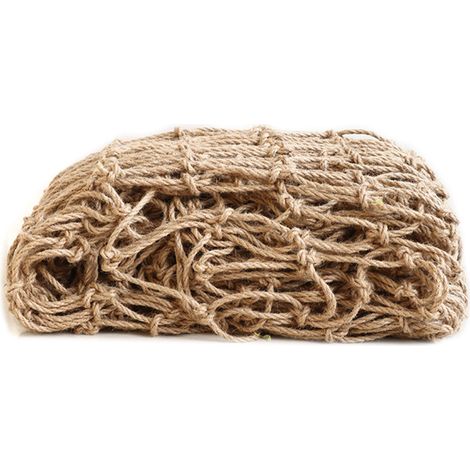 Filet de jute, support robuste pour plantes grimpantes, concombres, vignes, fruits et légumes, 5x1 m. (1/5)